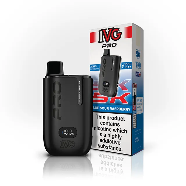 IVG PRO 5K Blue Sour Raspberry kit pod 20mg 6ml