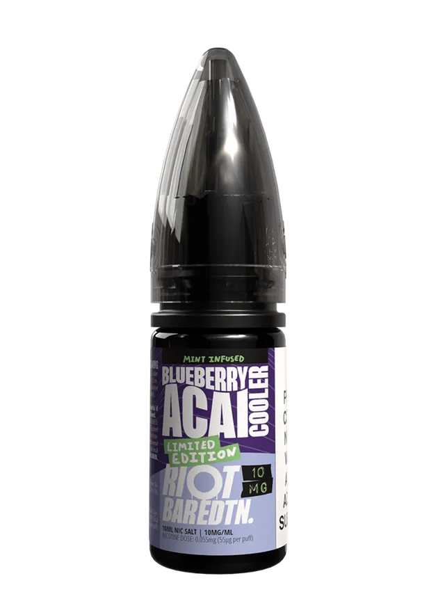 Riot Squad BAR EDTN Blueberry Acai Cooler e-liquide 10ml 10mg