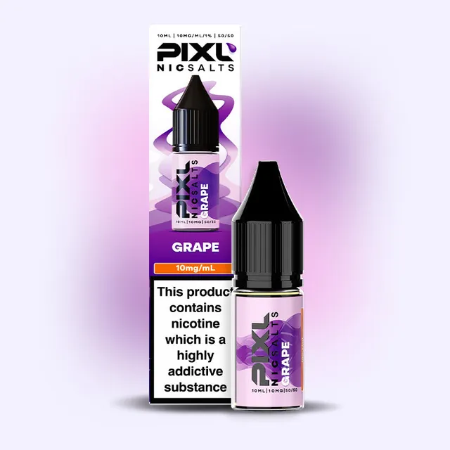 PIXL Nic Salts Grape E-liquide 10ml 20mg raisin