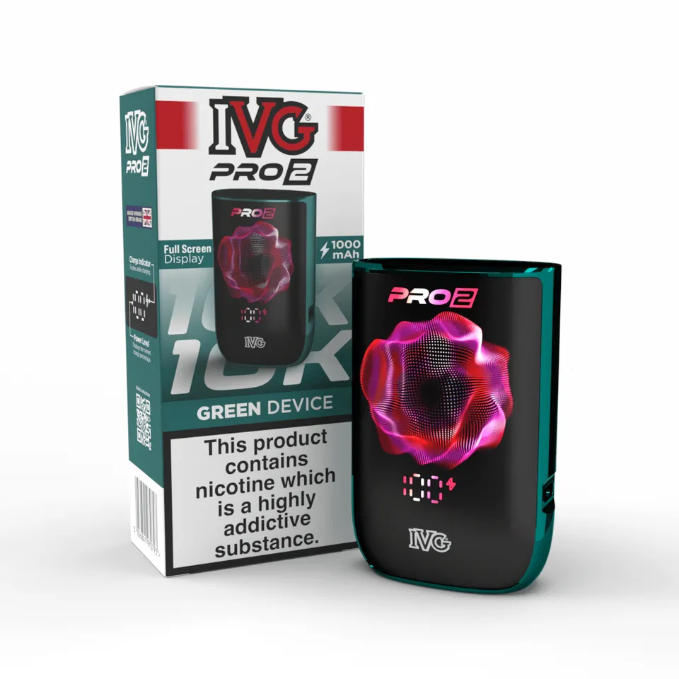 IVG PRO 2 Green appareil pod rechargeable nu