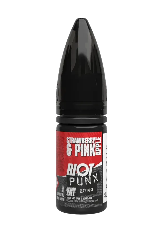 Riot Squad Punx Strawberry Pink Apple e-liquide 10ml 10mg