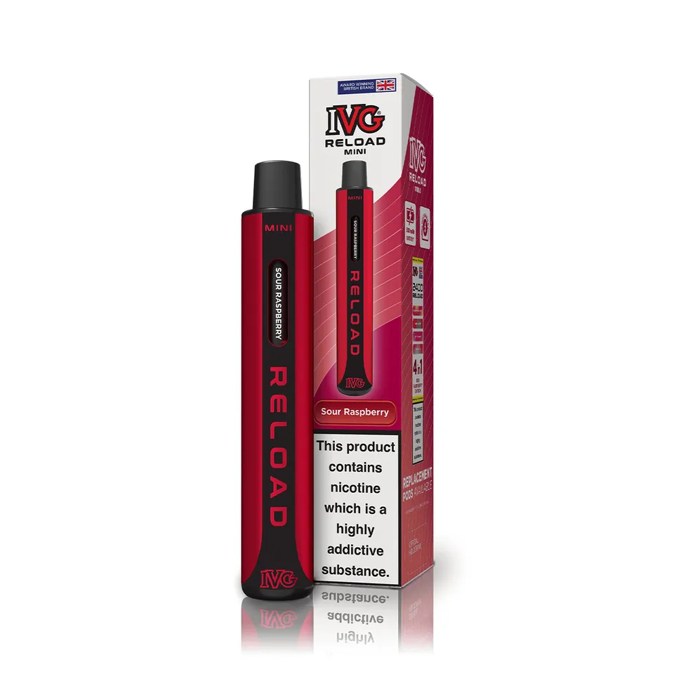 IVG Reload Mini Kit Sour Raspberry pod 2ml 20mg