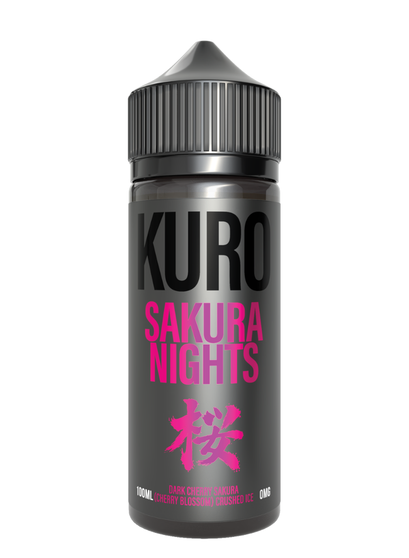 Riot Squad Kuro Sakura Nights E-liquide Shortfill 50ml 0mg