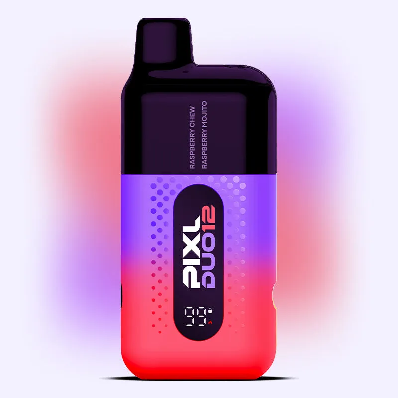 PIXL Duo 12 Raspberry Edition puff double parfum 6000 puffs