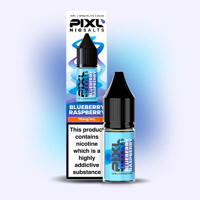 PIXL Nic Salts Blueberry Raspberry e-liquide 10ml 10mg fruits rouges