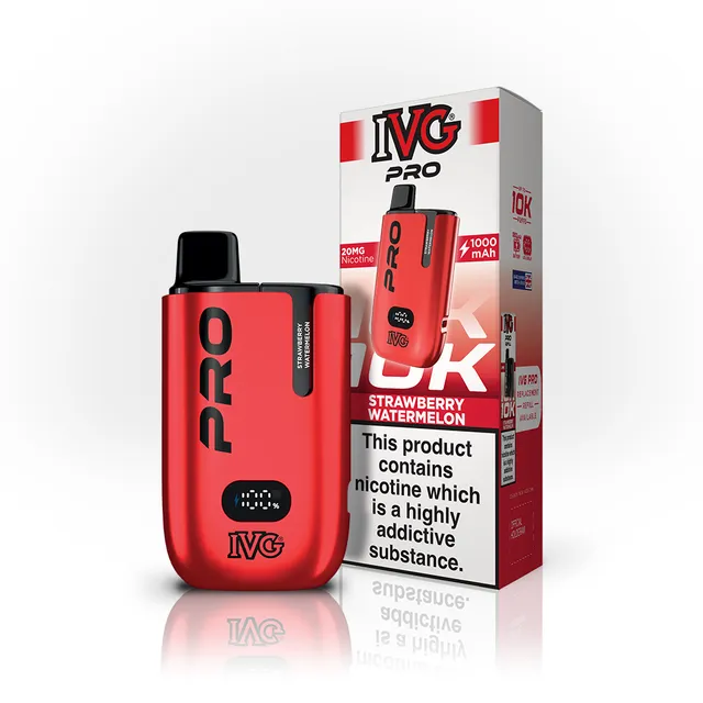 IVG PRO 10K Fraise Pastèque kit pod 12ml 20mg