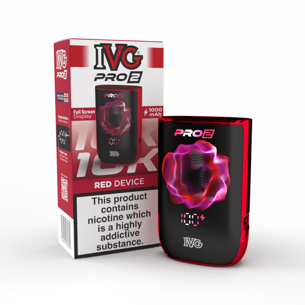 IVG PRO 2 Appareil Rouge Pod Rechargeable 1000mAh