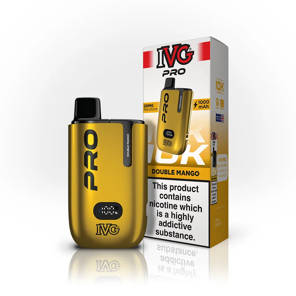 IVG PRO 10K Kit Pod Double Mangue 20mg 12ml