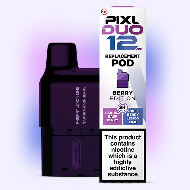 Pixl Duo 12 Pod Berry Edition 20mg double parfum