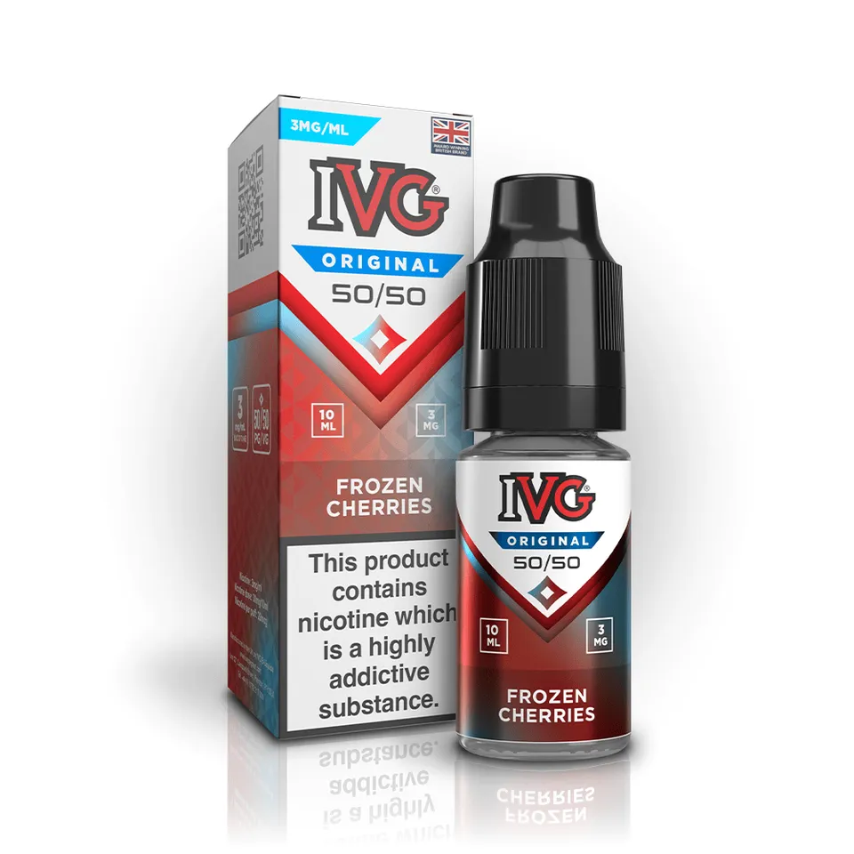 IVG Original 50:50 Frozen Cherries E-Liquide 3mg 10ml