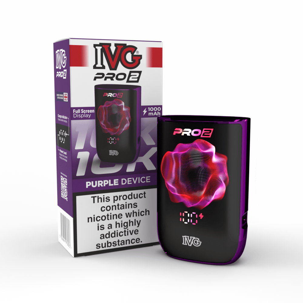 IVG Pro 2 Purple appareil pod rechargeable violet sans e-liquide