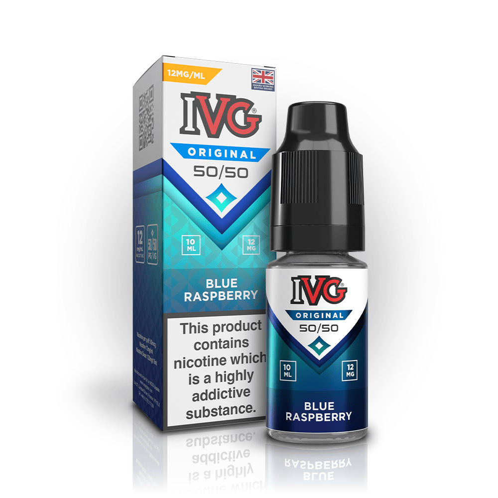 IVG Original 50:50 E-liquide Blue Raspberry 3mg 10ml