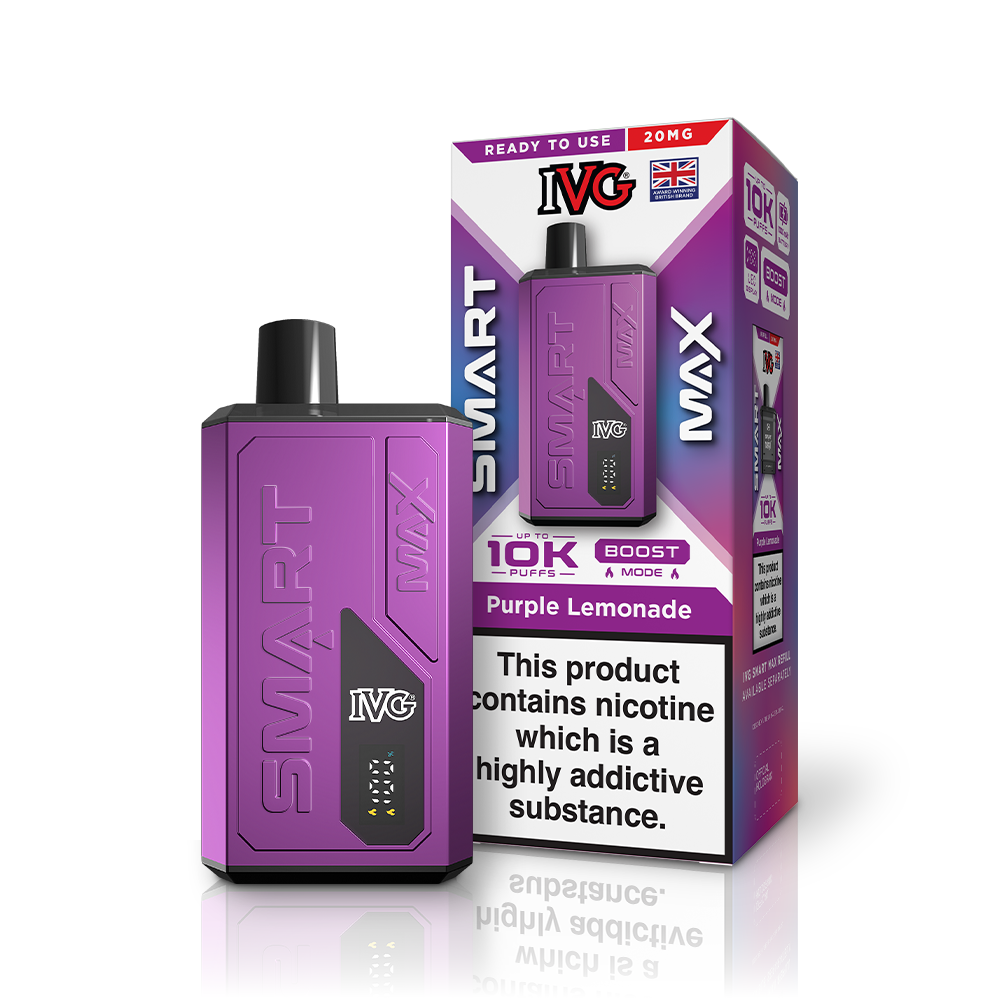 IVG Smart Max Kit Purple Lemonade 20mg pod 12ml