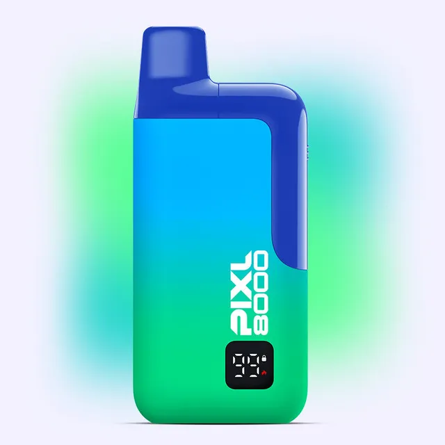 PIXL 8000 Spearmint puff 20mg kit menthe fraiche