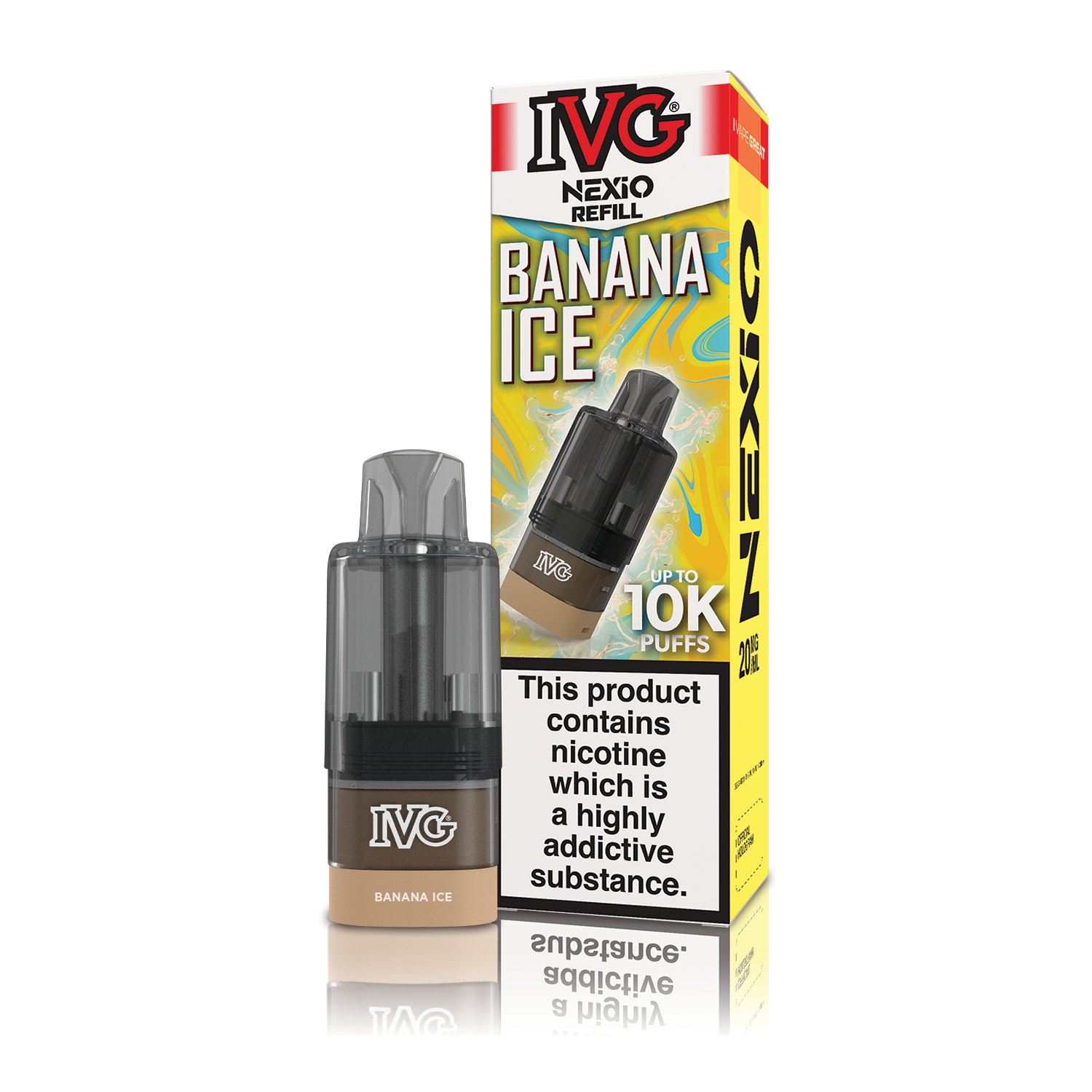 IVG NEXiO Banana Ice pod prerempli 20mg 10ml