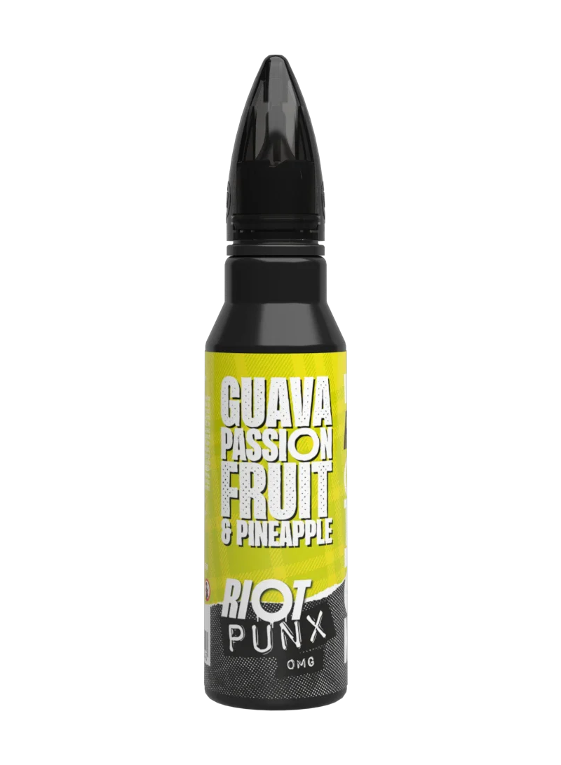 Riot Squad Punx Guava Passionfruit E-liquide 50ml 0mg