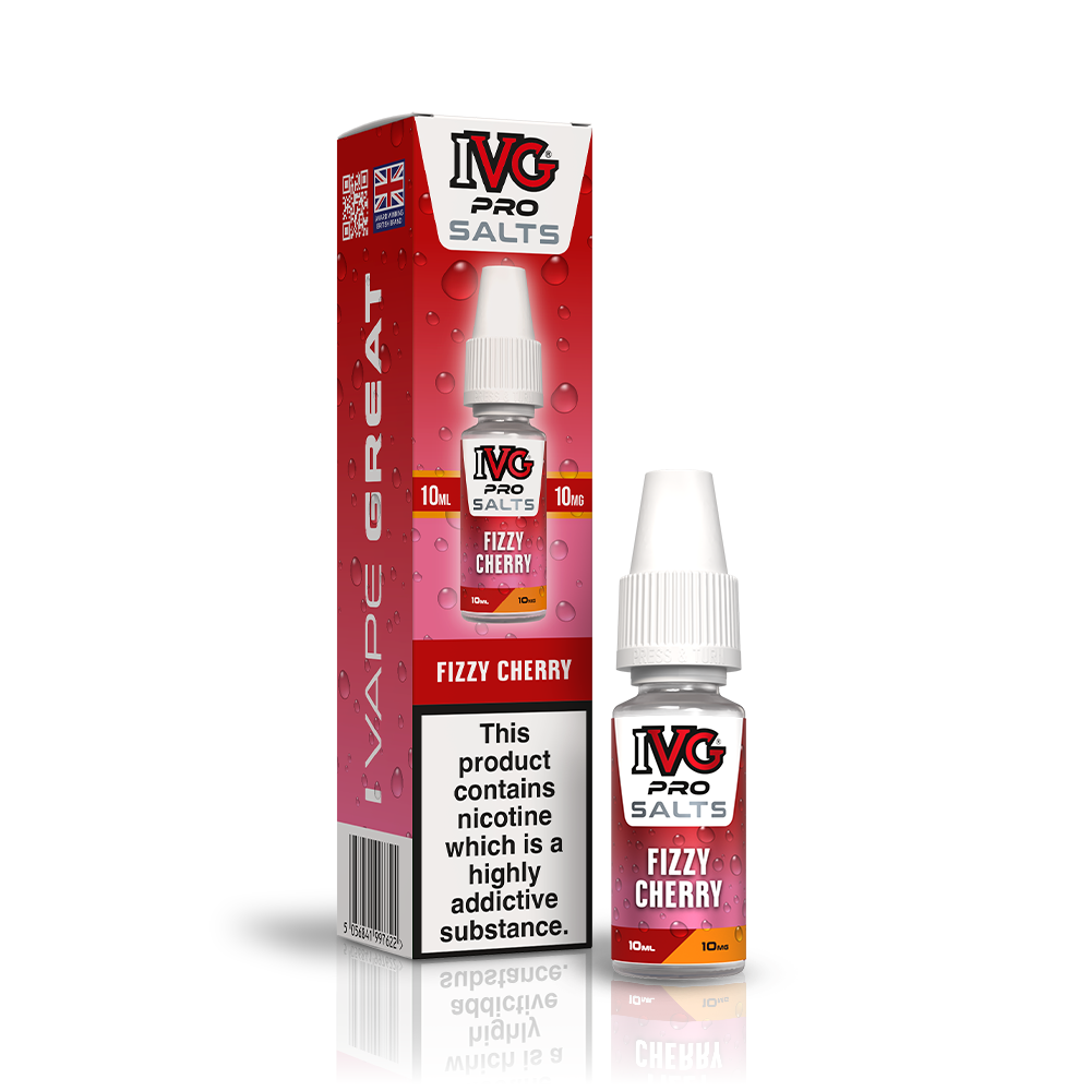 IVG Pro Salts E-liquide Fizzy Cherry 10ml 20mg