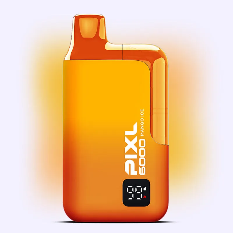 Pixl 6000 Mango Ice puff jetable 20mg mangue glacée 6000