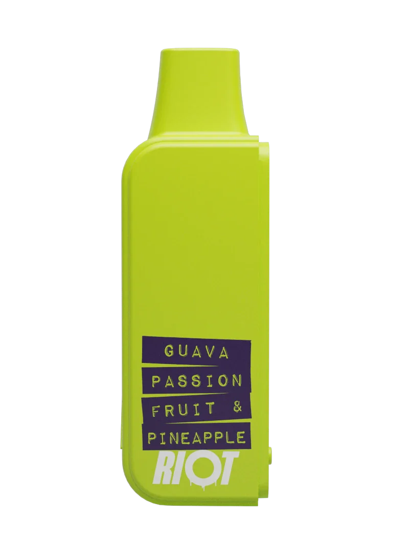 Riot Squad Connex pod 600 puffs Guava Passionfruit Pineapple 20mg