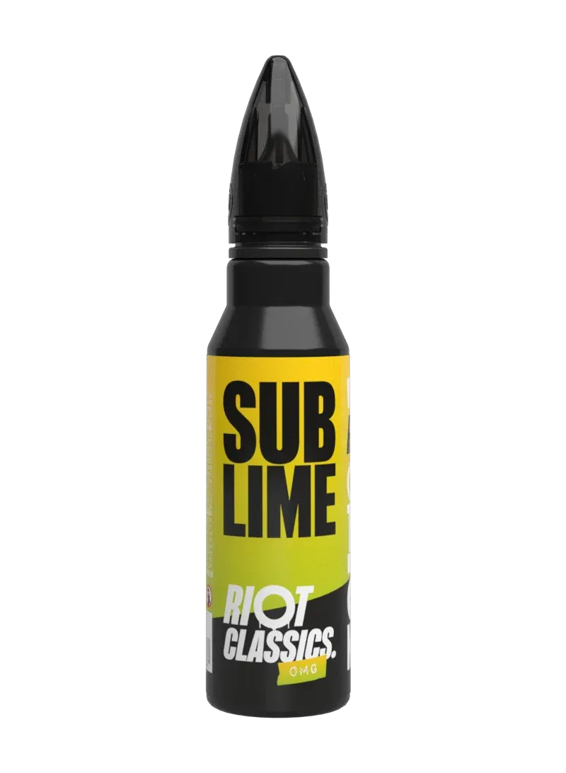 Riot Squad Classics Sublime E-liquide Citron Lime 50ml 0mg