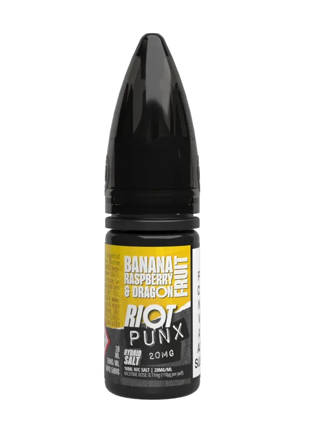 Riot Squad Punx Banane Framboise e-liquide 10ml 10mg