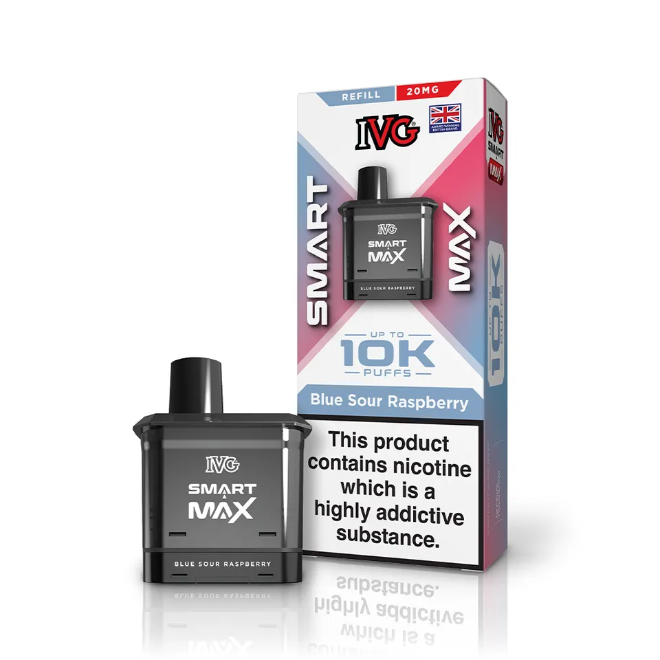 IVG SMART MAX Blue Sour Raspberry Pod 20mg 12ml