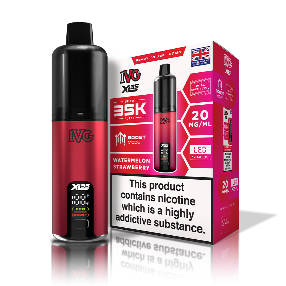 IVG XL35 Watermelon Strawberry kit pod rechargeable 22ml pastèque fraise