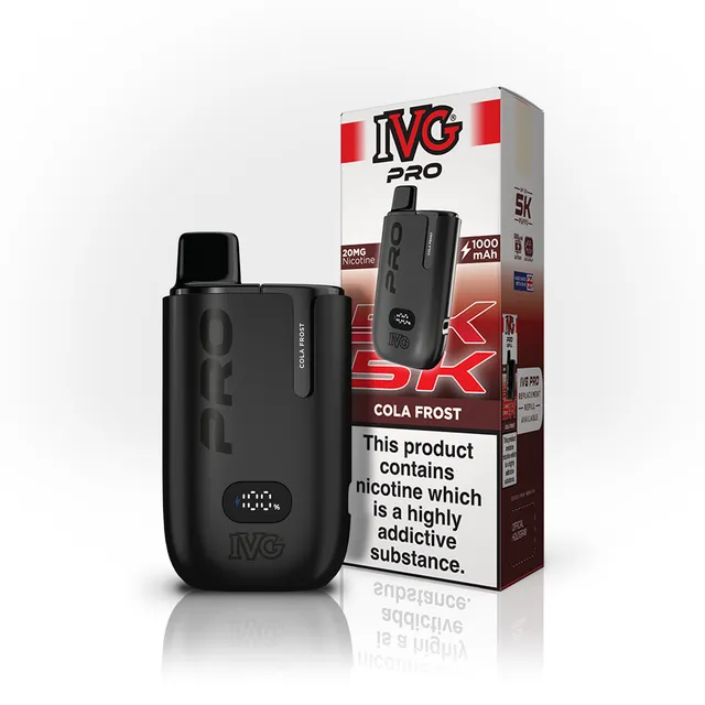 IVG PRO 5K Cola Frost kit pod rechargeable 20mg