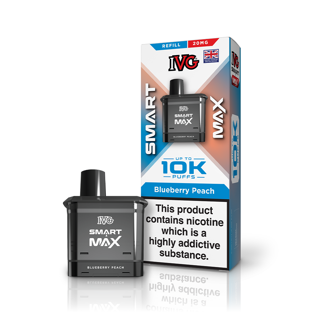 IVG Smart Max Blueberry Peach pod recharge 20mg