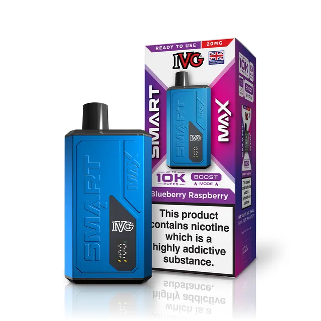 IVG Smart Max Blueberry Raspberry Kit pod 20mg 12ml