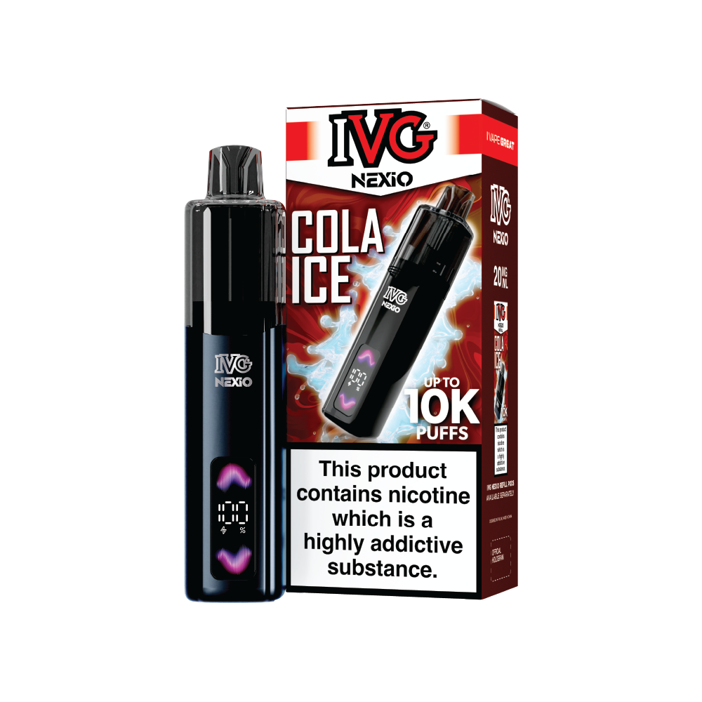 IVG NEXiO Cola Ice kit pod rechargeable 10ml cola glacé 20mg