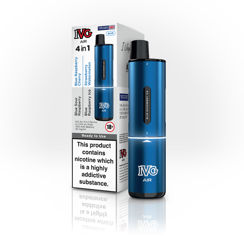 IVG Air 4-in-1 Kit Pod Blue 4 parfums 20mg