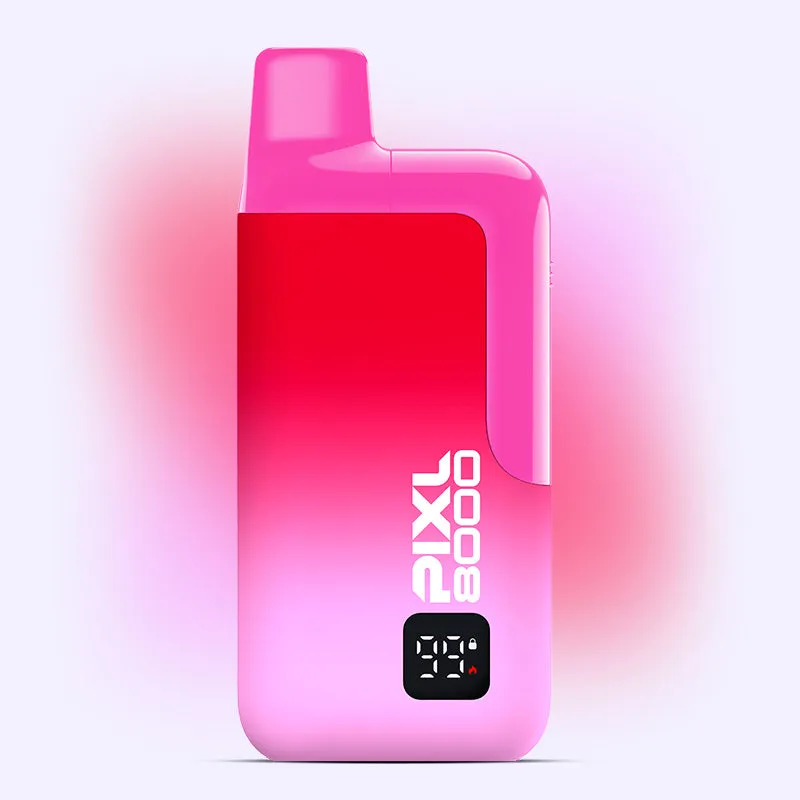 PIXL 8000 Strawberry Kiwi Bubba kit puff rechargeable 20mg