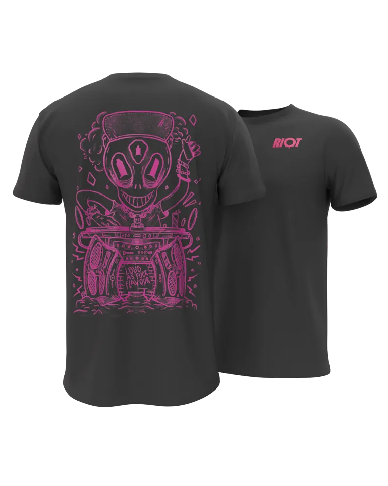 Riot Squad Connex T-shirt Loud as F noir taille L