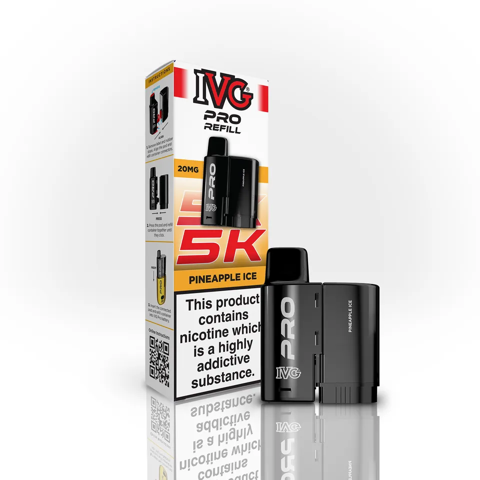 IVG PRO 5K Pineapple Ice Pod 20mg 2ml+4ml ananas
