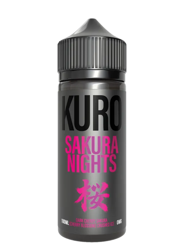 Riot Squad Kuro Sakura Nights E-liquide Shortfill 50ml 0mg