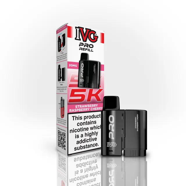 IVG PRO 5K Strawberry Raspberry Cherry pod 20mg 6ml
