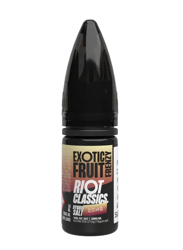 Riot Squad Classics Salt Exotic Fruit Frenzy e-liquide 10mg 10ml