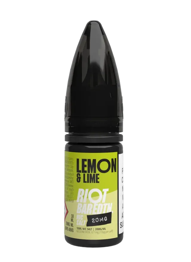 Riot Squad Bar Edtn Lemon & Lime e-liquide 10ml 10mg agrumes