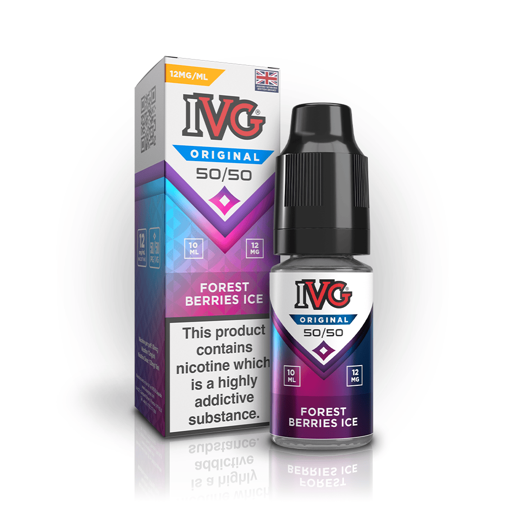 IVG Original 50:50 Forest Berries Ice e-liquide 10ml 3mg frais
