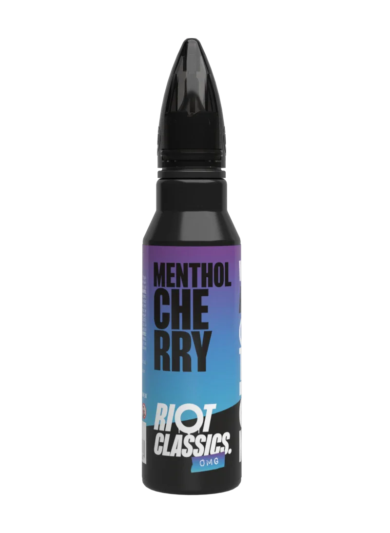 Riot Squad Classics Menthol Cherry shortfill 50ml 0mg
