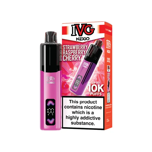 IVG NEXiO Fraise Framboise Cerise Kit Pod 10ml