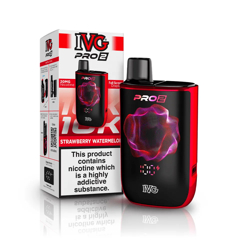 IVG PRO 2 Strawberry Watermelon Kit Pod 10K 12ml