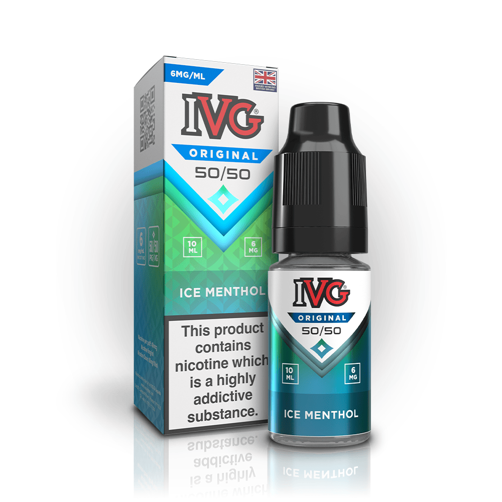 IVG Original 50:50 Ice Menthol e-liquide 10ml 3mg