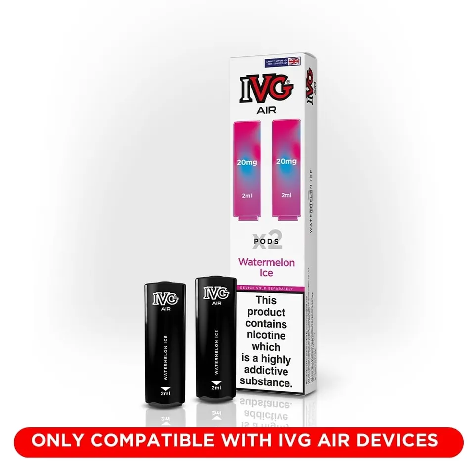 IVG Air Watermelon Ice pods rechargeables 2-pack