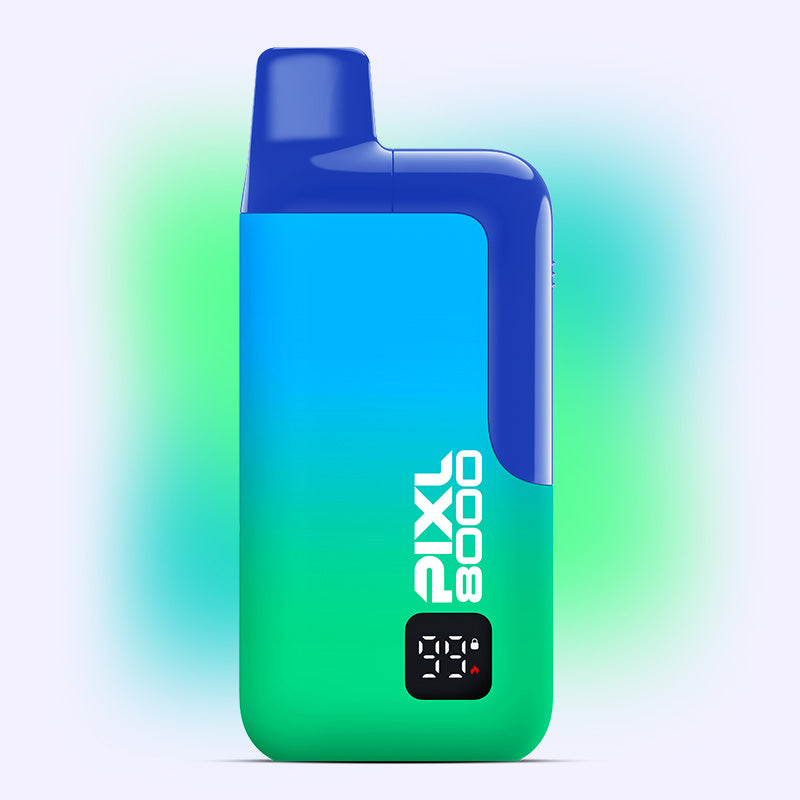 PIXL 8000 Spearmint puff 20mg kit menthe fraiche