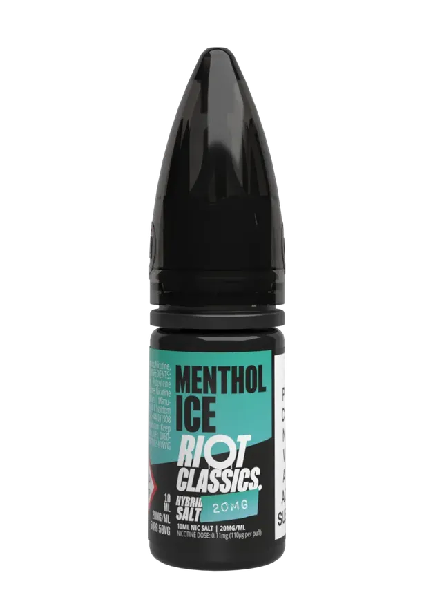 Riot Squad Classics Salt Menthol Ice e-liquide 10mg 10ml
