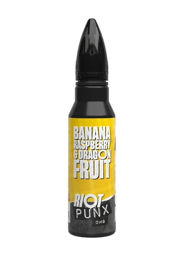 Riot Squad Punx E-liquide banane framboise 50ml 0mg