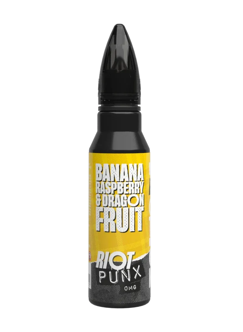 Riot Squad Punx E-liquide banane framboise 50ml 0mg