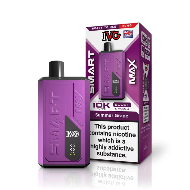 IVG SMART MAX Summer Grape kit pod rechargeable 20mg